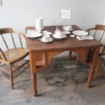 Captain's table and chairs